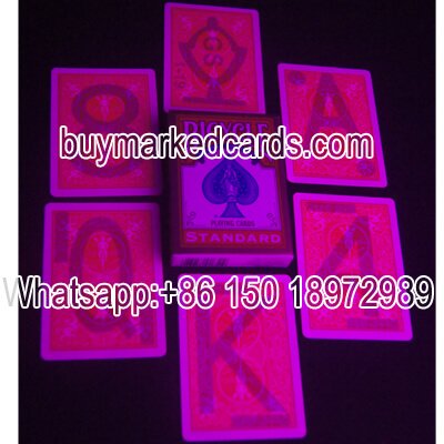 Luminous Bicycle Marked Cards