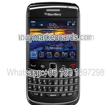 Blackberry poker scanner camera