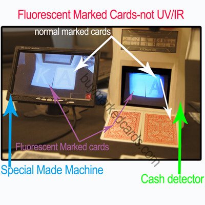 not uv ir marked cards