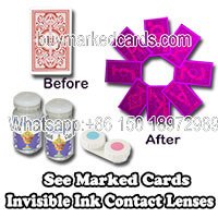 Marked Cards Contact Lenses